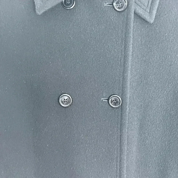 Harve Benard Vintage Black Wool Peacoat Men's Size 2XL - Picture 5 of 11